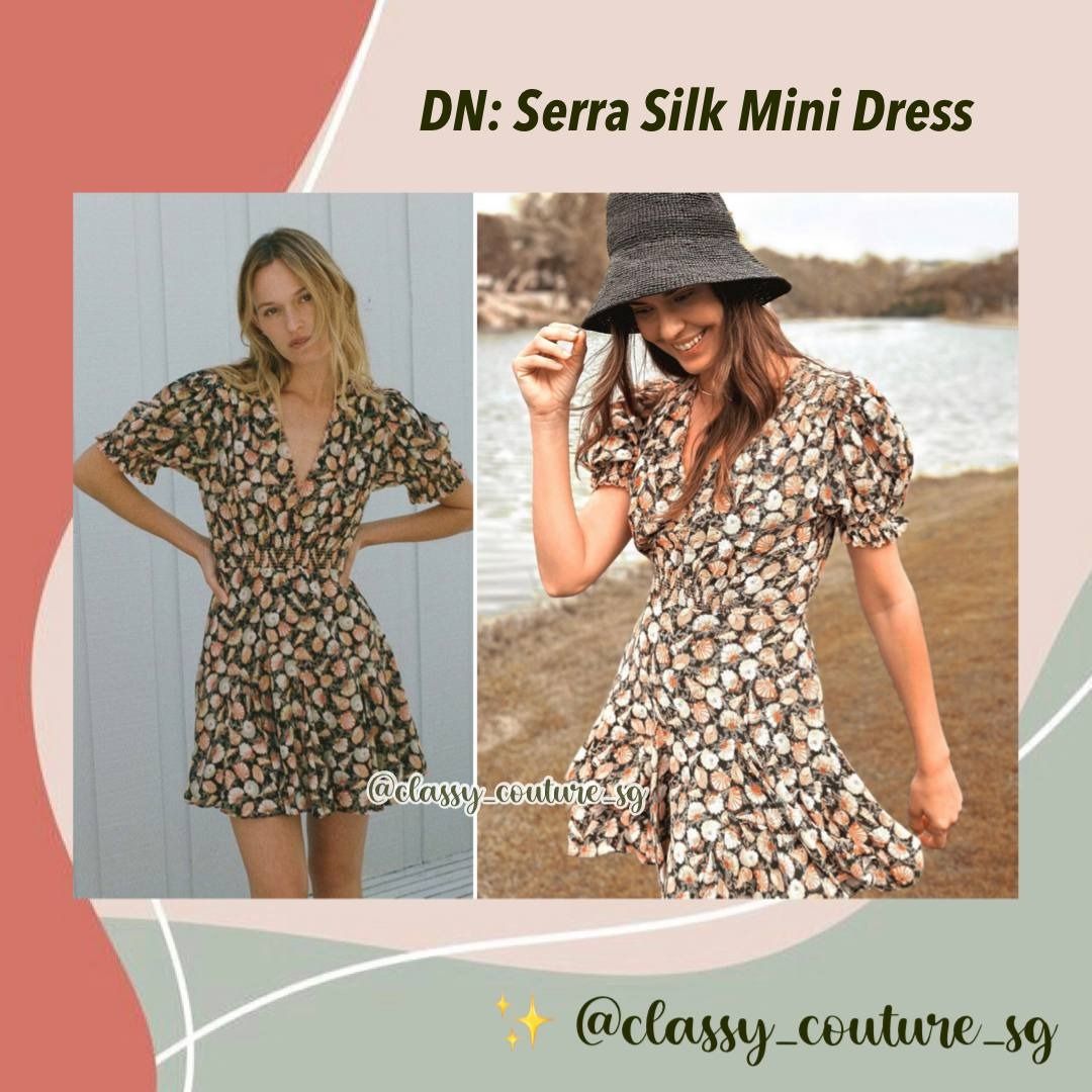 DOEN Serra Silk Mini Dress, Women's Fashion, Dresses & Sets, Dresses on  Carousell