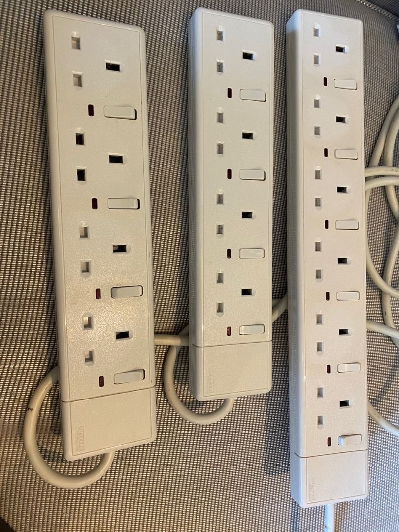 Electrical outlet bar, 家庭電器, 轉插器及插頭 Carousell