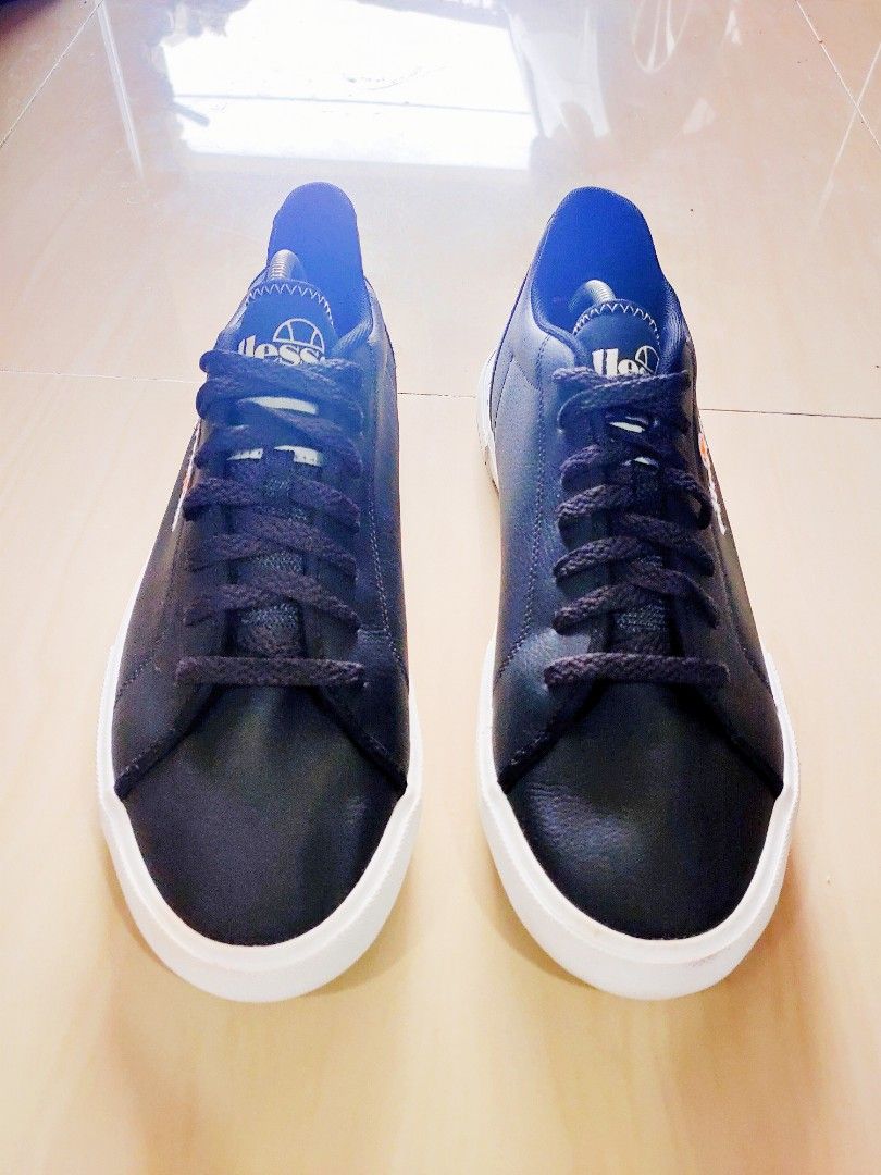 Ellesse Sneakers Black leather 10uk for sale