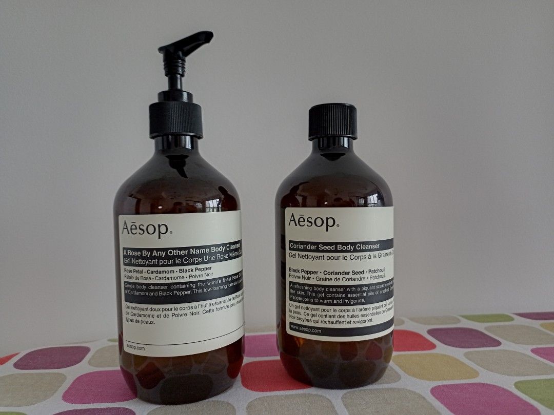 Empty Aesop Soap Bottles, Beauty & Personal Care, Bath & Body, Body