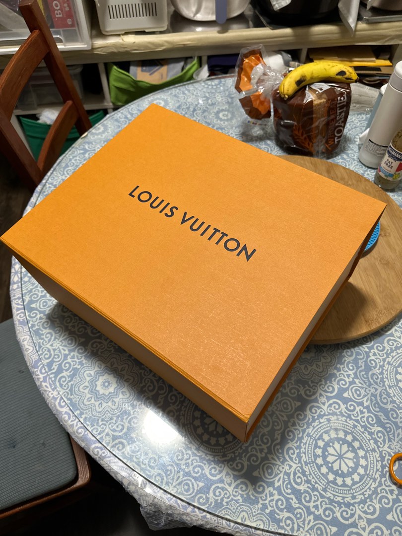 Louis Vuitton, Other, Louis Vuitton Empty Magnetic Box Large Lv Shopping  Bag Louis Vuitton Ribbon