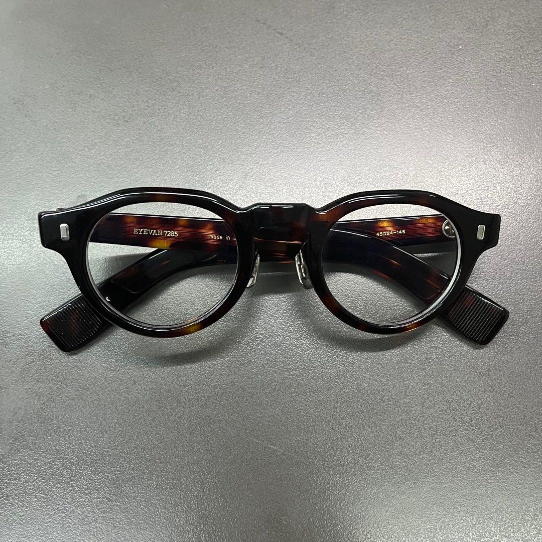 日本手造眼鏡手做眼鏡Eyevan 7285 Model 338 Made in Japan Demi Color