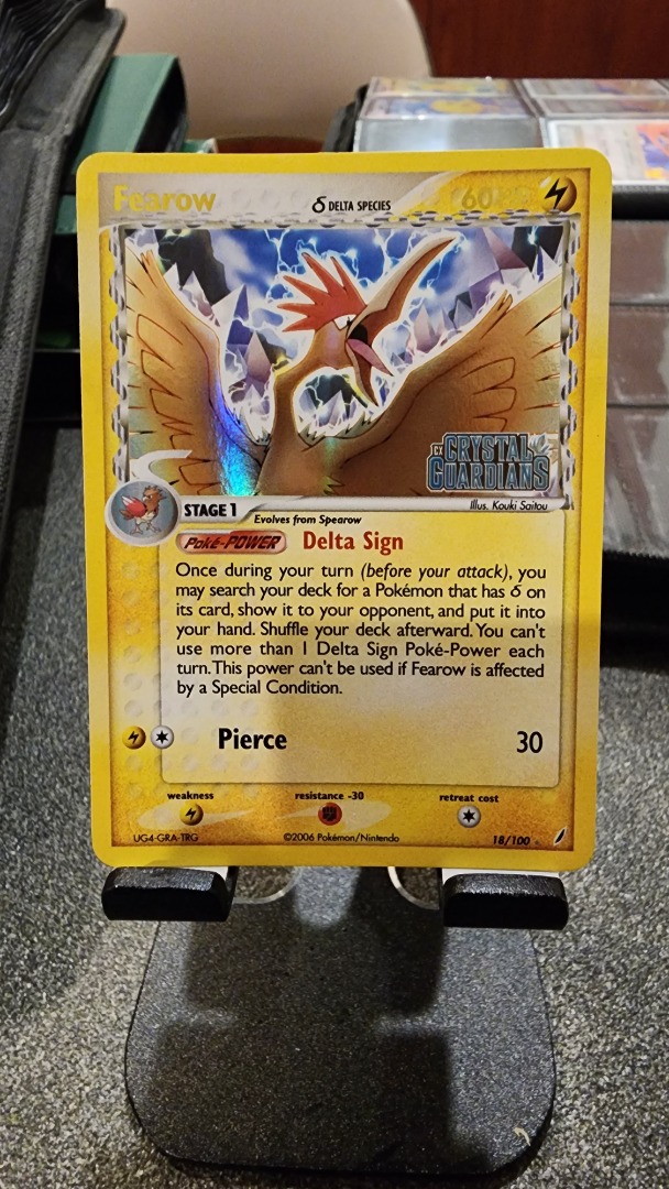 Fearow Delta Species reverse holo, Hobbies & Toys, Toys & Games on