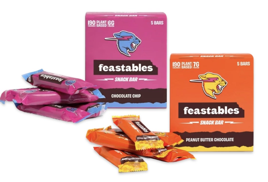 Feastable snack bars, Food & Drinks, Packaged & Instant Food on Carousell