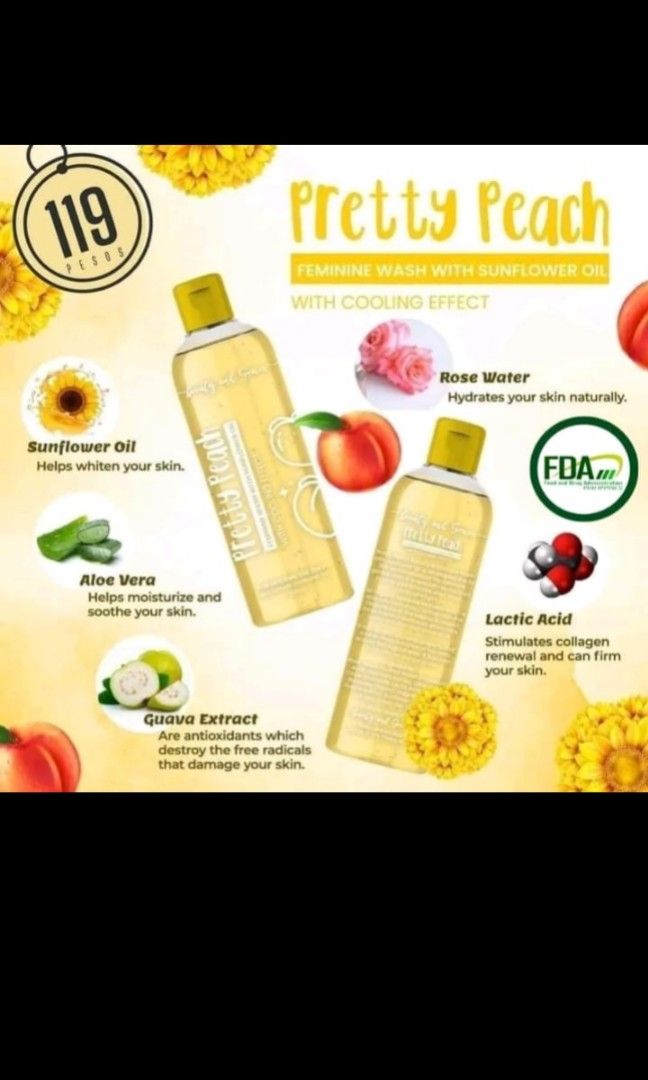 Fem wash pretty peach, Beauty Personal Care, Bath Body, Body