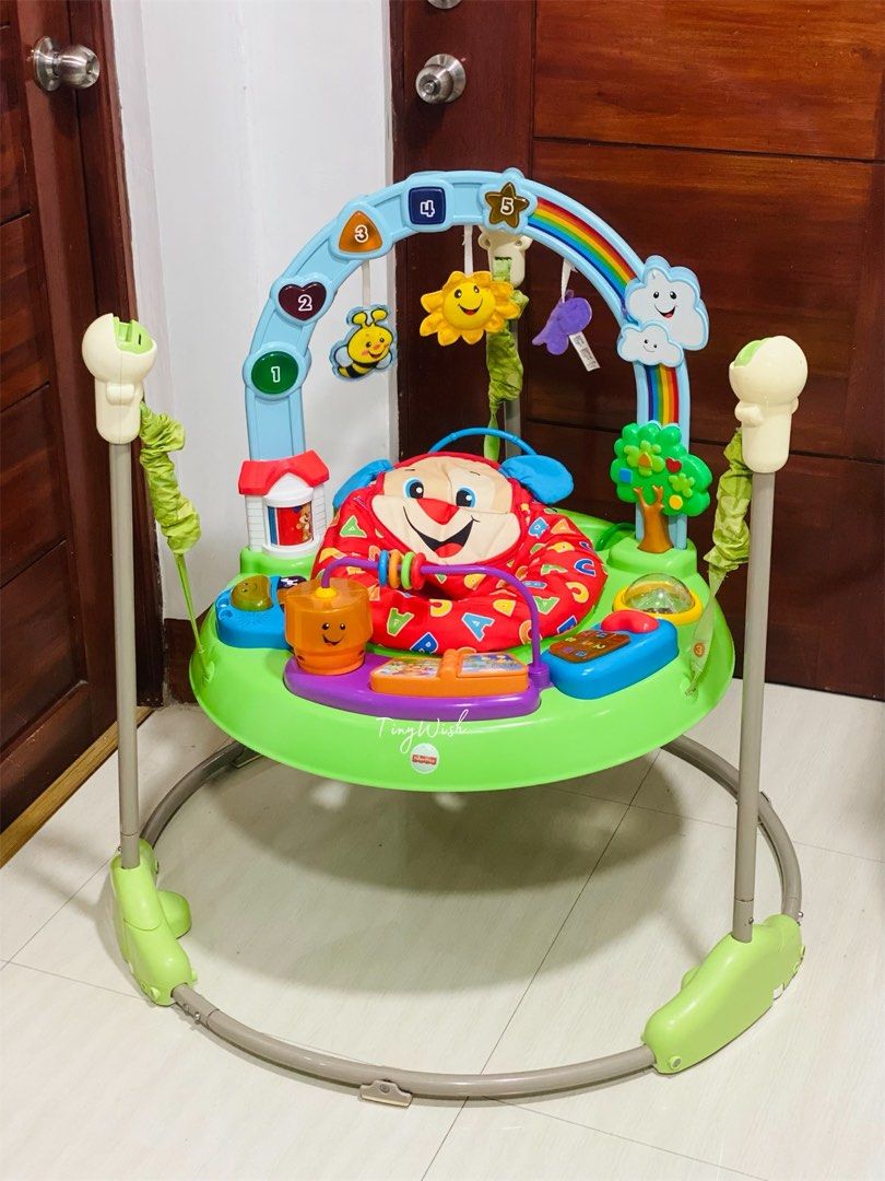 Fisher price laugh and learn bouncer new arrivals