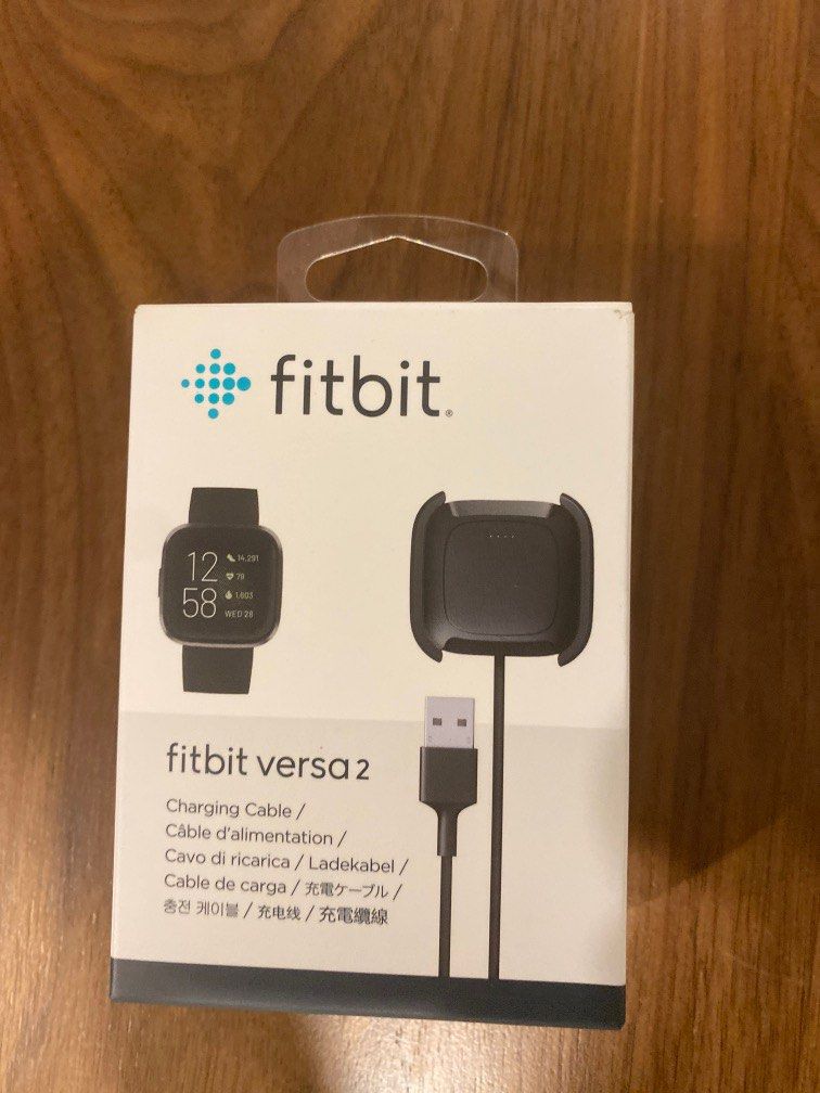 Fitbit versa 2 charger, Mobile Phones & Gadgets, Wearables & Smart