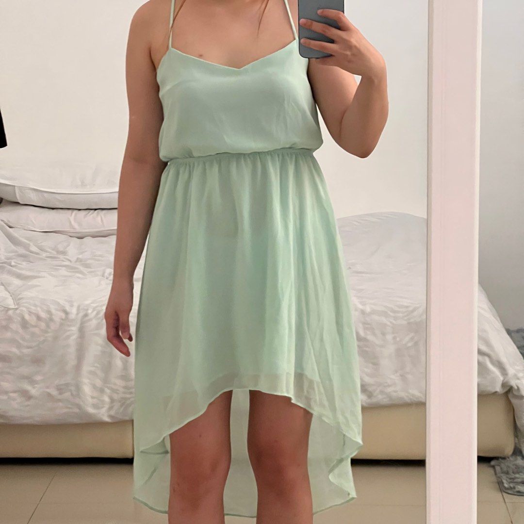 Forever21 Mint Green Dress Women s Fashion Dresses Sets Dresses on Carousell