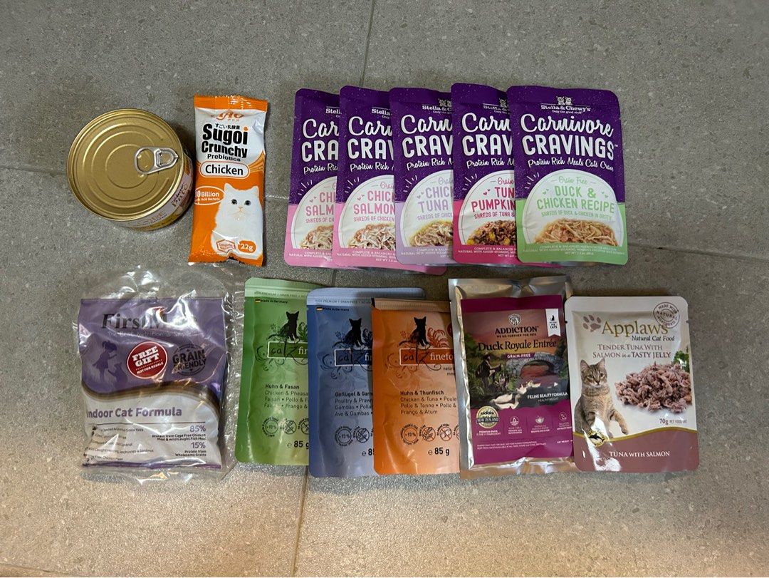 *Free* Cat Food (Samples), Pet Supplies, Pet Food on Carousell