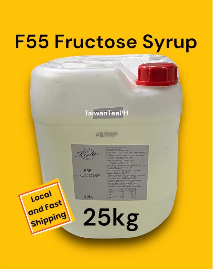 Fructose syrup 25kg sugar syrup, Food & Drinks, Beverages on Carousell