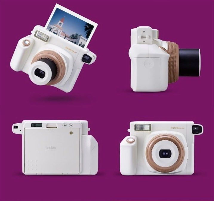 FUJIFILM Instax Wide 300 Instant Camera White –