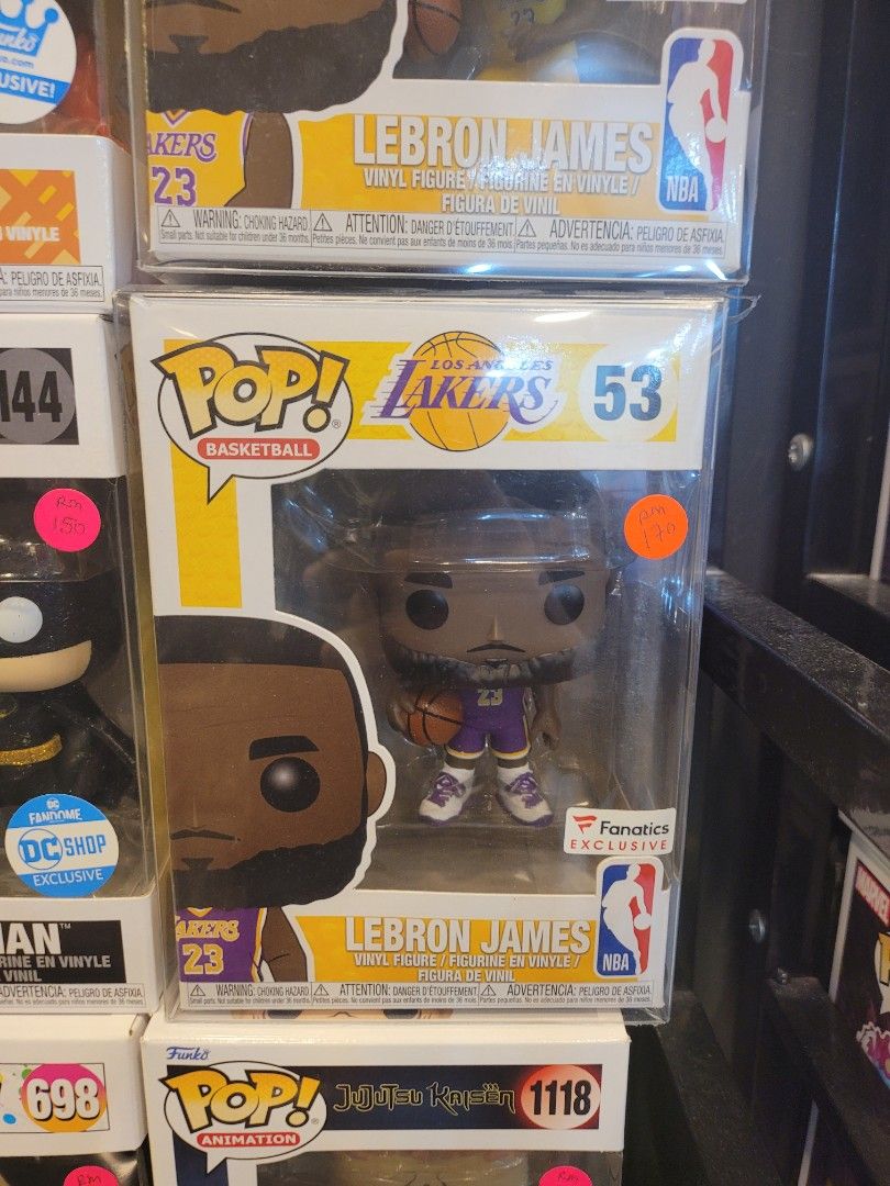 Fanatics lebron funko sale