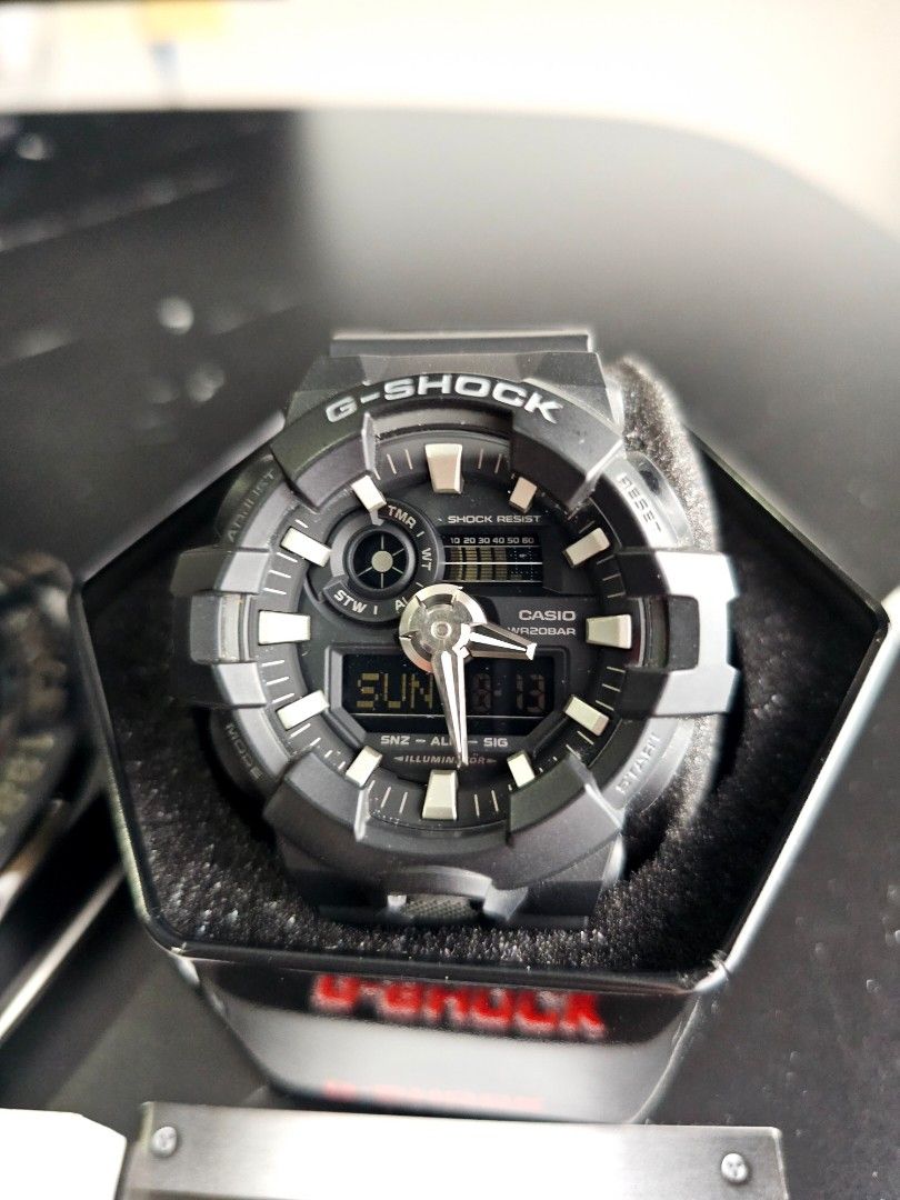 G Shock GA 700 1BDR 5522 Men s Fashion Watches Accessories