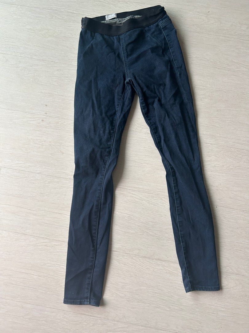 Gap RESOLUTION pull on leggings super skinny mid rise jeggings size XS