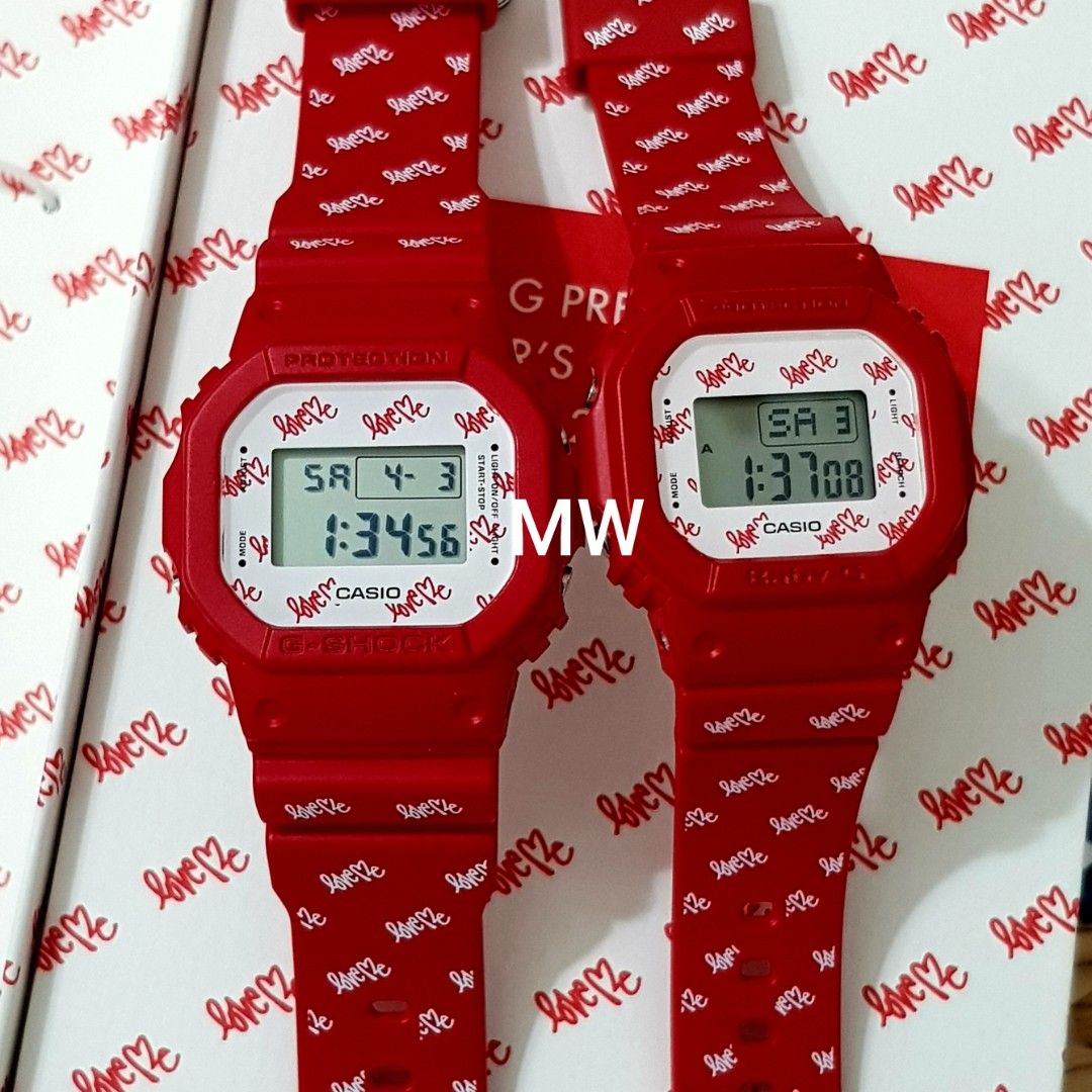 Casio baby shop g red