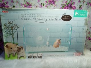 GEX Glass Harmony 450 Plus Hamster Cage