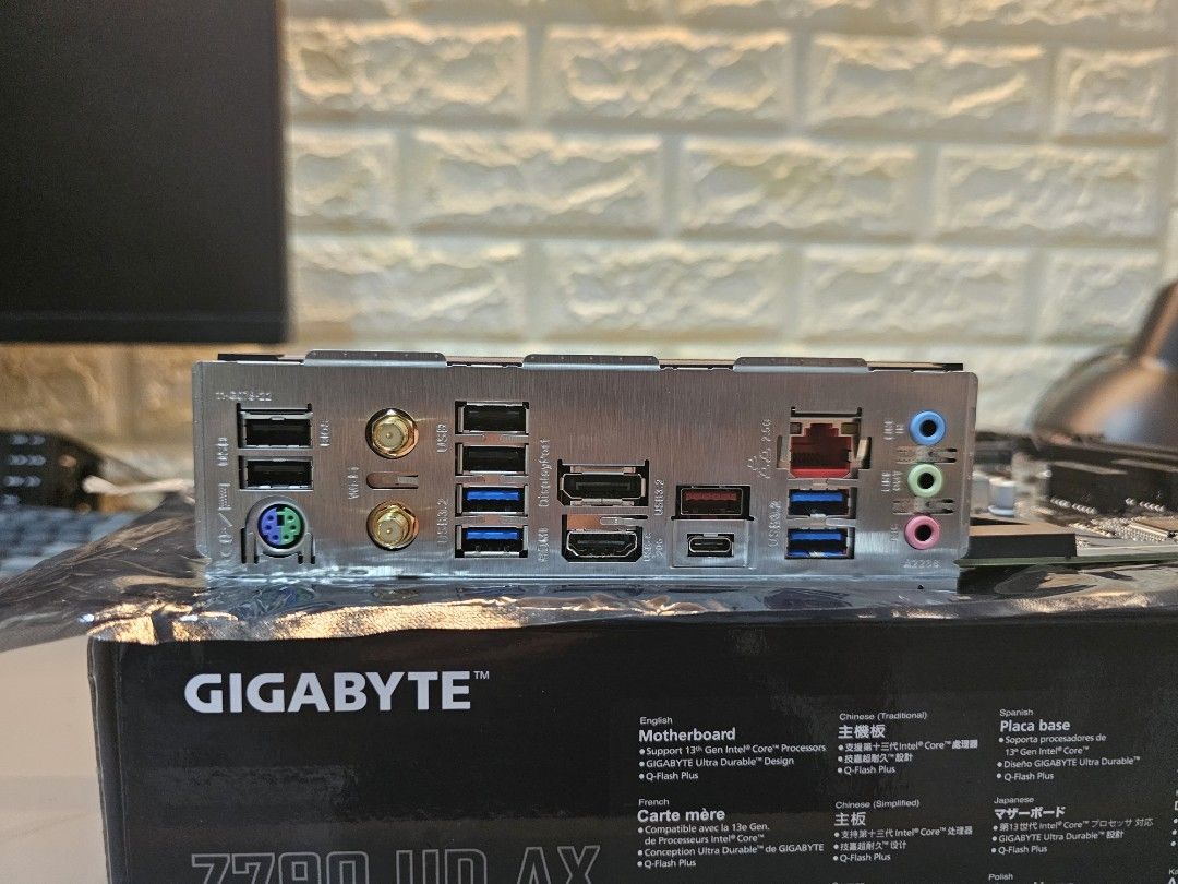 Gigabyte Z790 UD AX DDR5 WIFI 6E LGA 1700 Gaming Motherboard, Computers ...