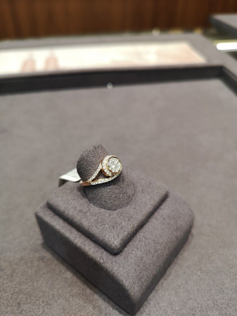 All over diamond store ring