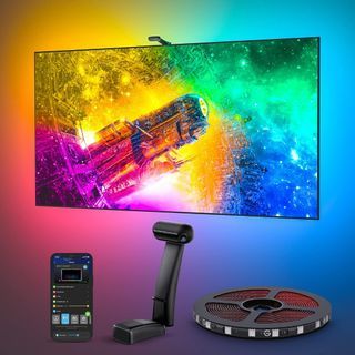 Govee TV LED Backlight with App Control, RGB LED Strip Light, USB Powered,  Adjustable Lighting Kit for 40-60in TV, Computer, Monitor (4pcs x 50cm)