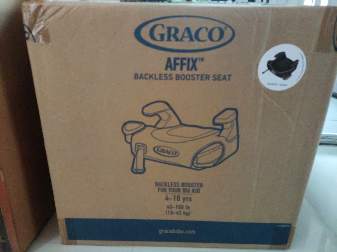 Graco on sale affix backless