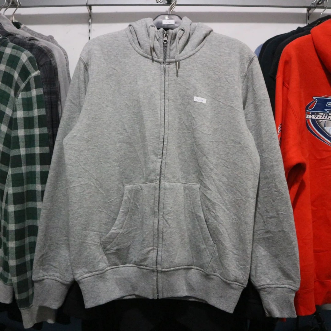 Zip hoodie uniqlo sherpa clearance