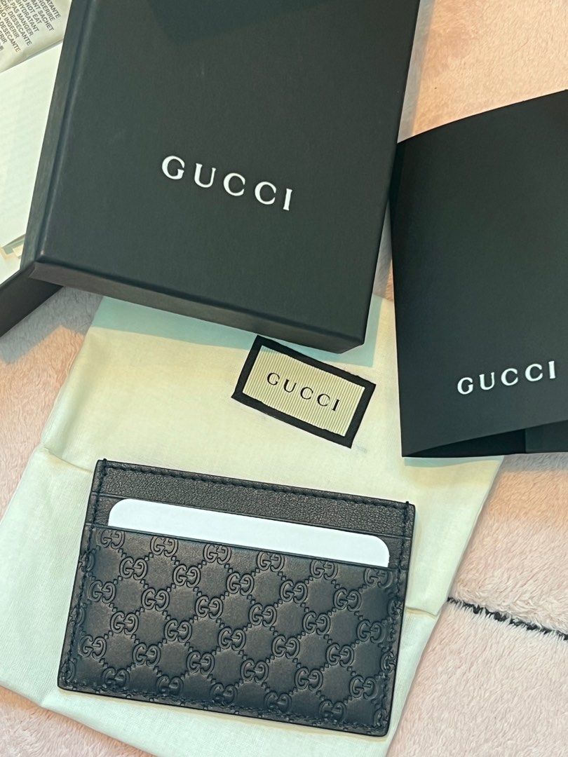 Gucci Card Holder Luxury Bags Wallets on Carousell