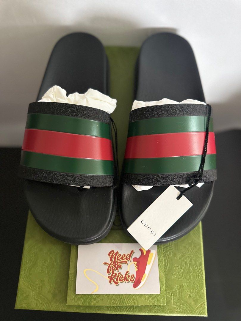 Gucci men's slides size 14 clearance