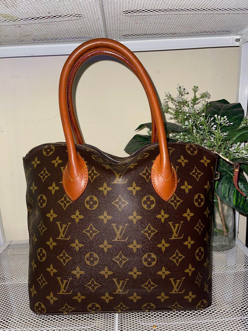 Lv leather store tote