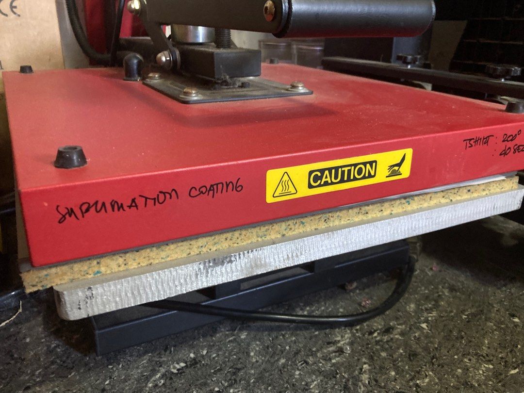 Heat Press Machine (Category: Printers, Scanners & Copiers) located in Tuguegarao City. Submitted by yaziefied (Listing ID 1248875826, Image 2). Description: 16x16.