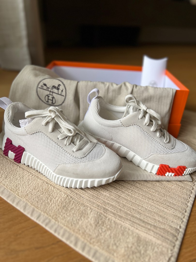 hermes sneakers bouncing