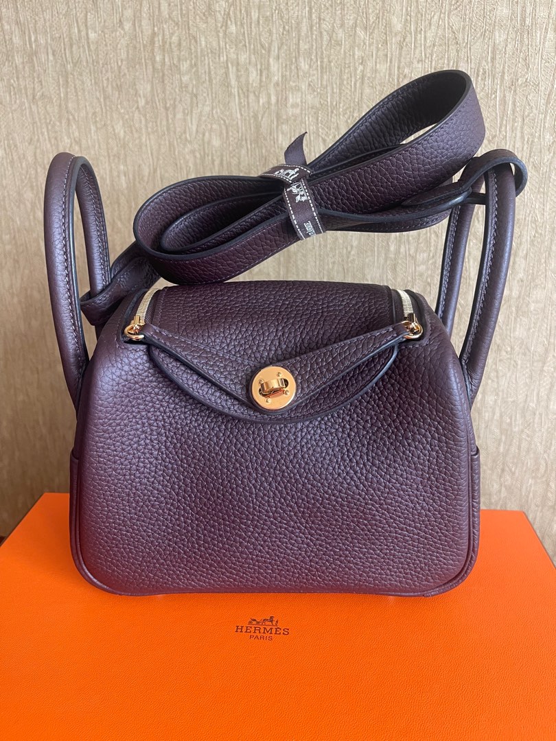 Hermes Lindy 26 Bag S5 Rouge Tomate Clemence SHW