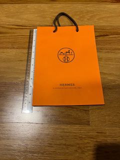 Hermes paper bag & box 💯 Authentic from boutique, Luxury, Bags & Wallets  on Carousell