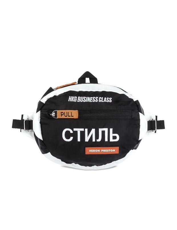 Heron Preston Business Class Fanny Pack Men s Fashion Bags Sling Bags on Carousell