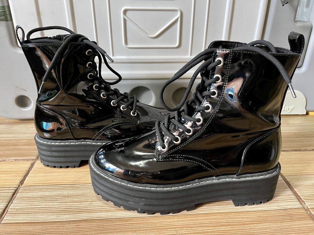 H&m discount combat boots