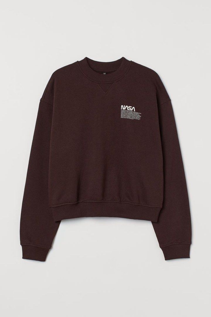 H & m nasa sweatshirt online