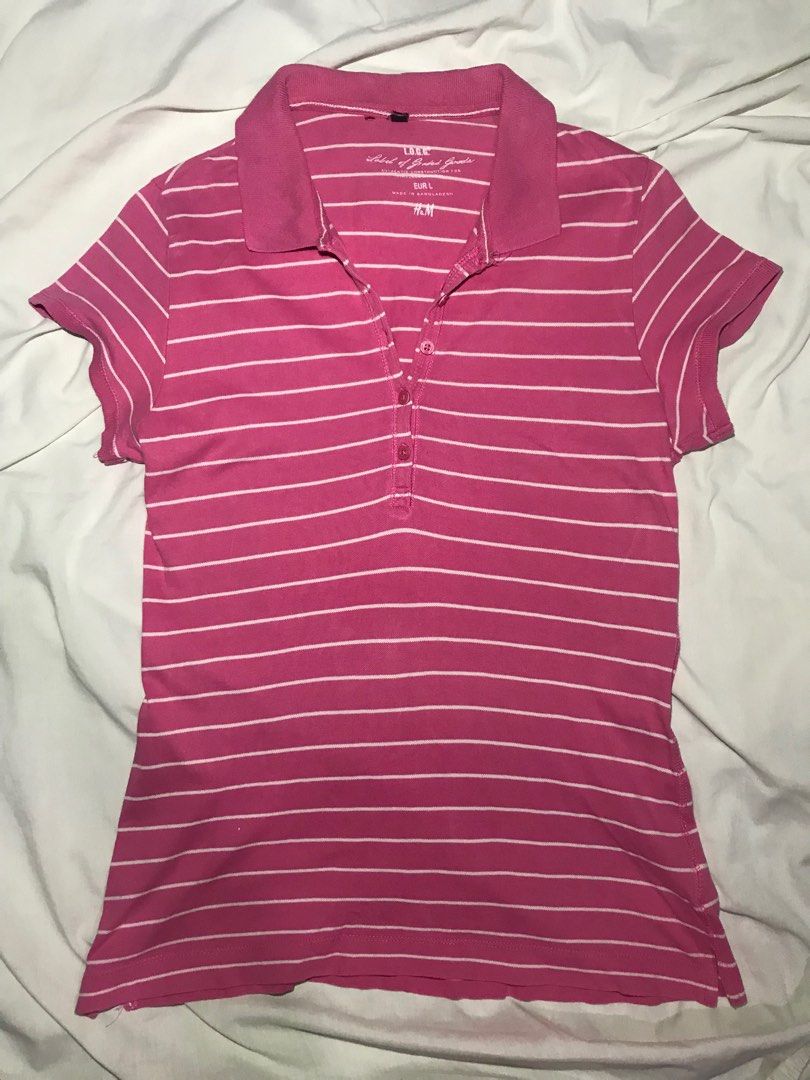 H & m women's polo shirt discount