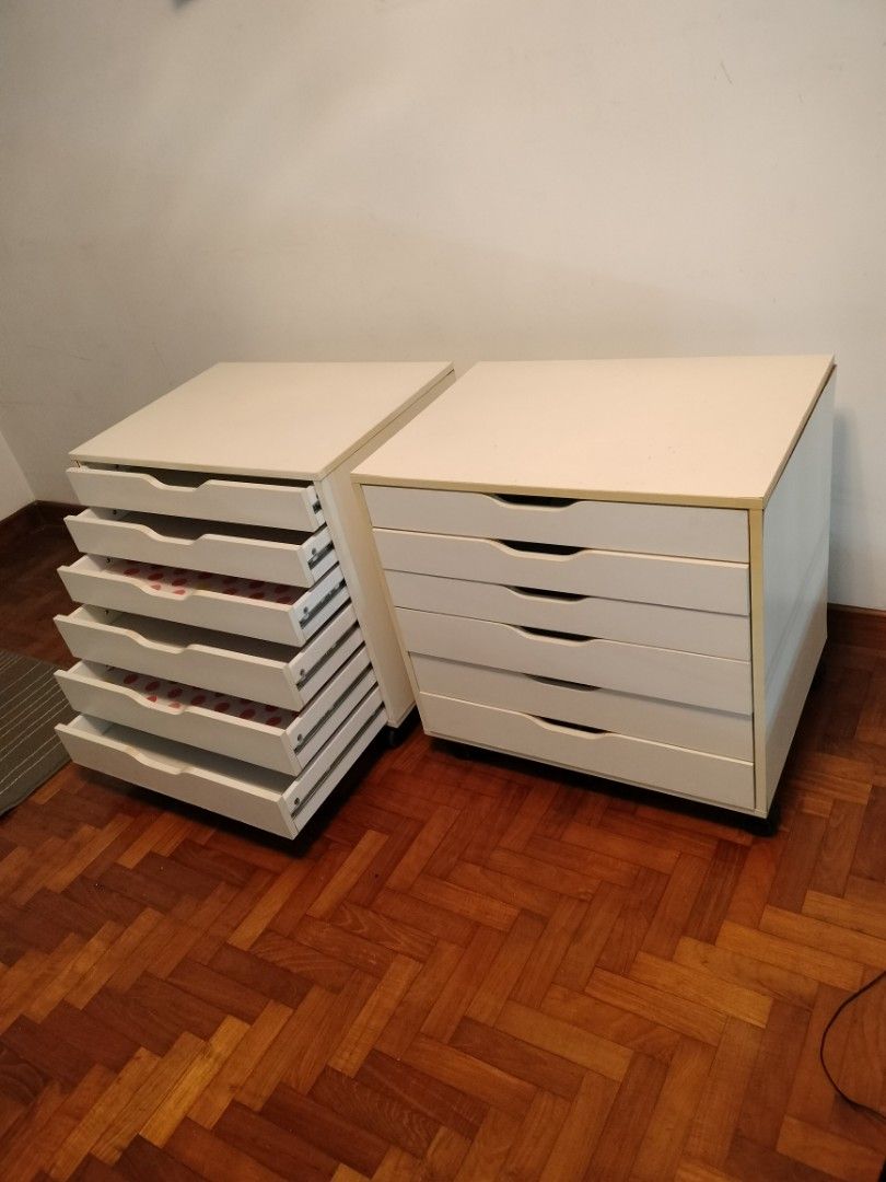 Ikea Chest Of Drawers with rollers, Furniture & Home Living, Furniture
