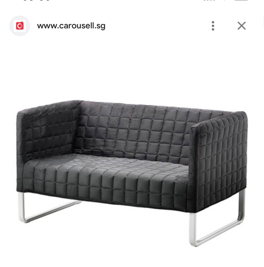 Ikea Knopparp sofa, Furniture &amp; Home Living, Furniture, Sofas on Carousell