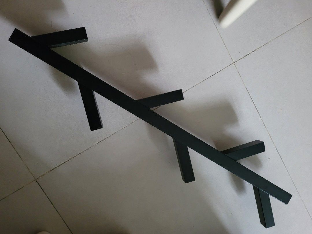 TJUSIG Perchero, negro, 78 cm - IKEA