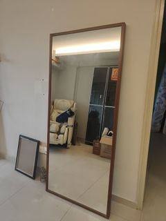 Ikea Wooden Frame Mirror