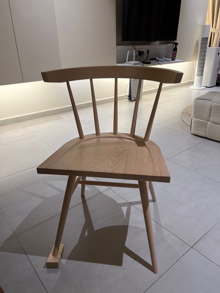 IKEA x Virgil Abloh chair, Furniture & Home Living, Furniture, Chairs on  Carousell