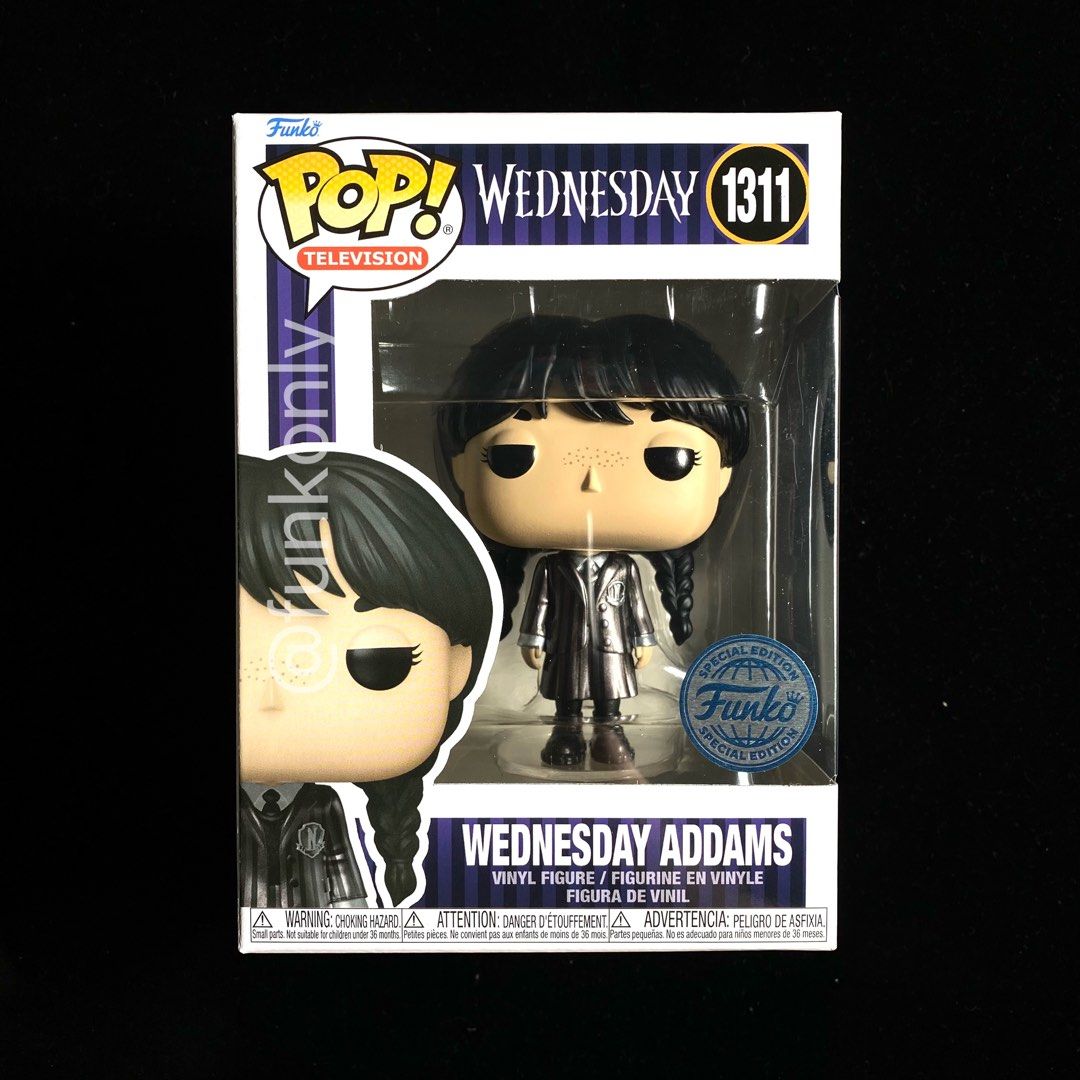 Wednesday (2022) - Wednesday Addams Metallic Pop! Vinyl Figure