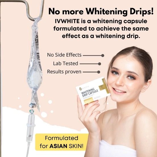 IvWhite KOREA Whitening Drip Capsule Supplement (HIGHLY EFFECTIVE