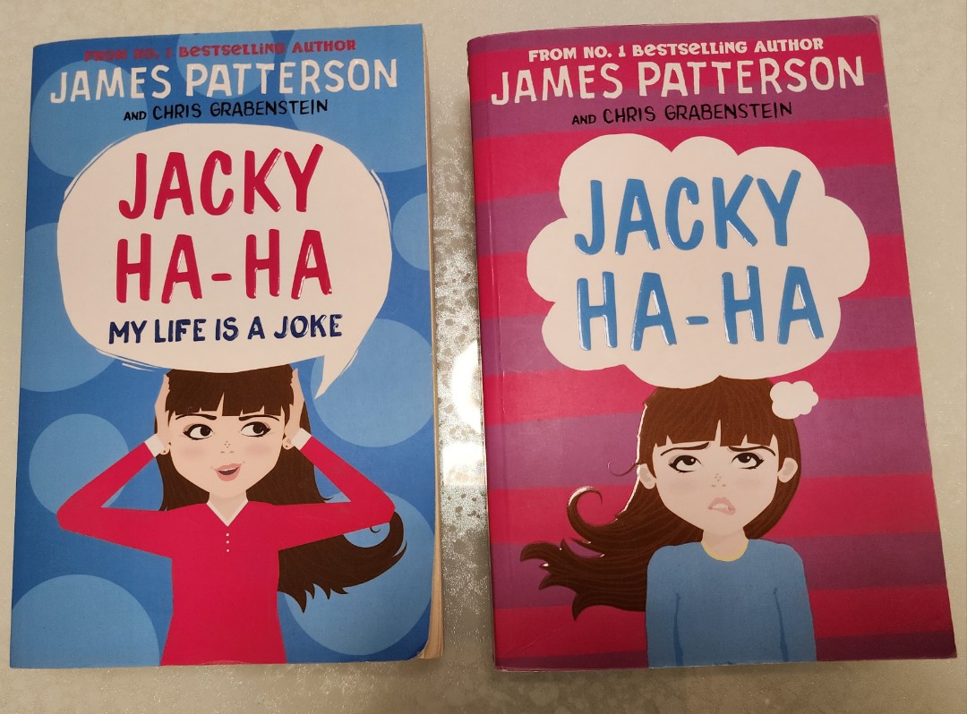 書本　Patterson,　Jacky　文具,　小朋友書-　by　Ha-Ha;　興趣及遊戲,　James　Carousell