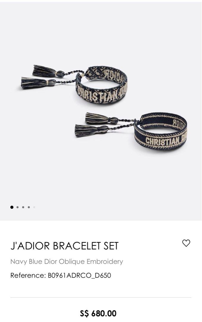 Dior oblique bracelet new arrivals