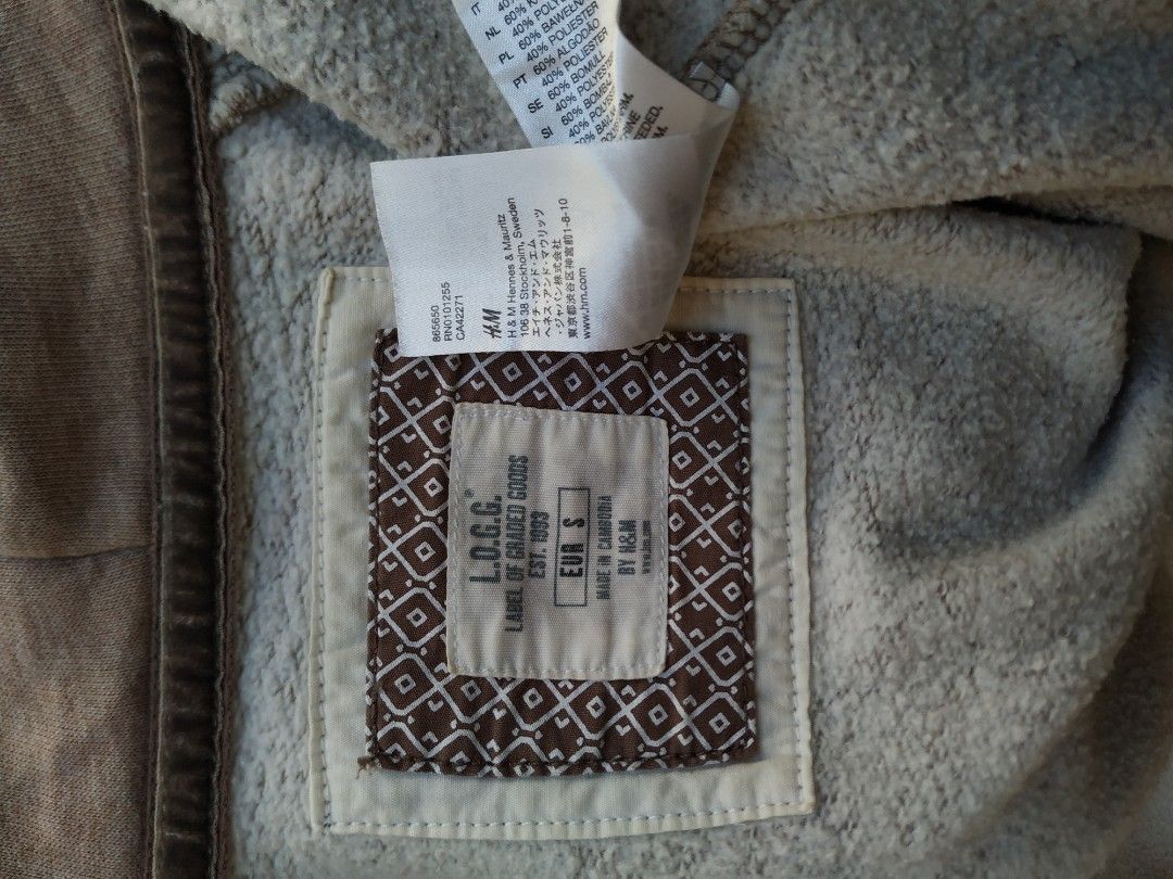 Jaket zipper h&m new arrivals