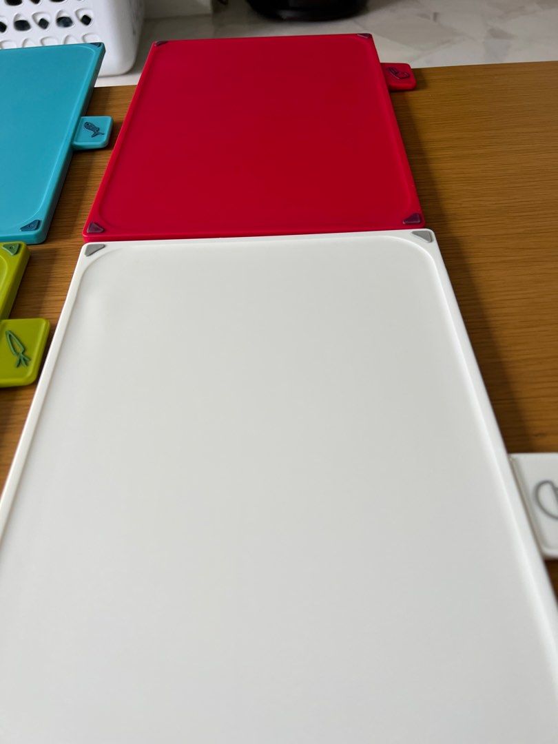 Joseph joseph cutting board 4 colour coded with storage case furniture