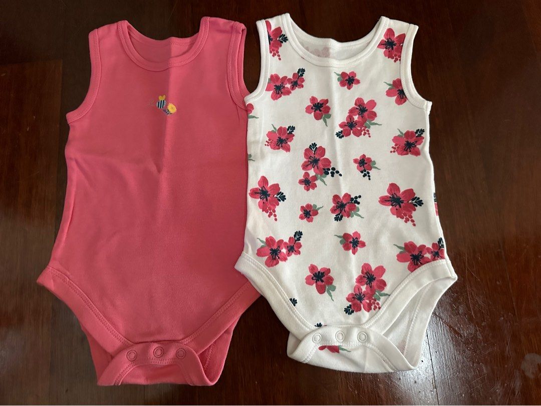 Carter's sales sleeveless onesies