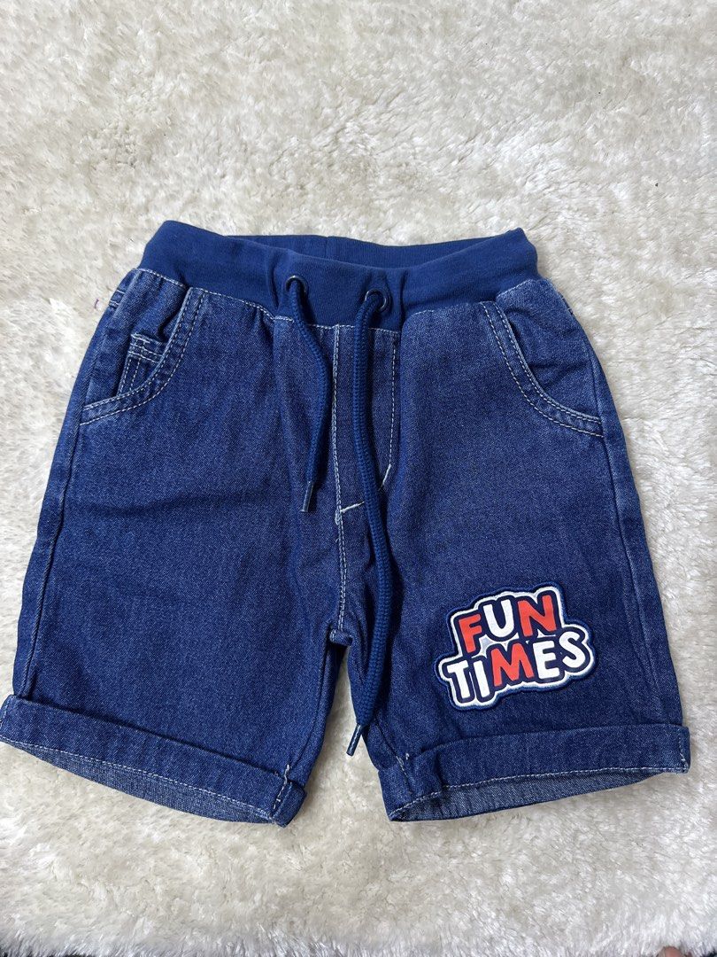 Juniors Denim Shorts 3 4y Babies Kids Babies Kids Fashion