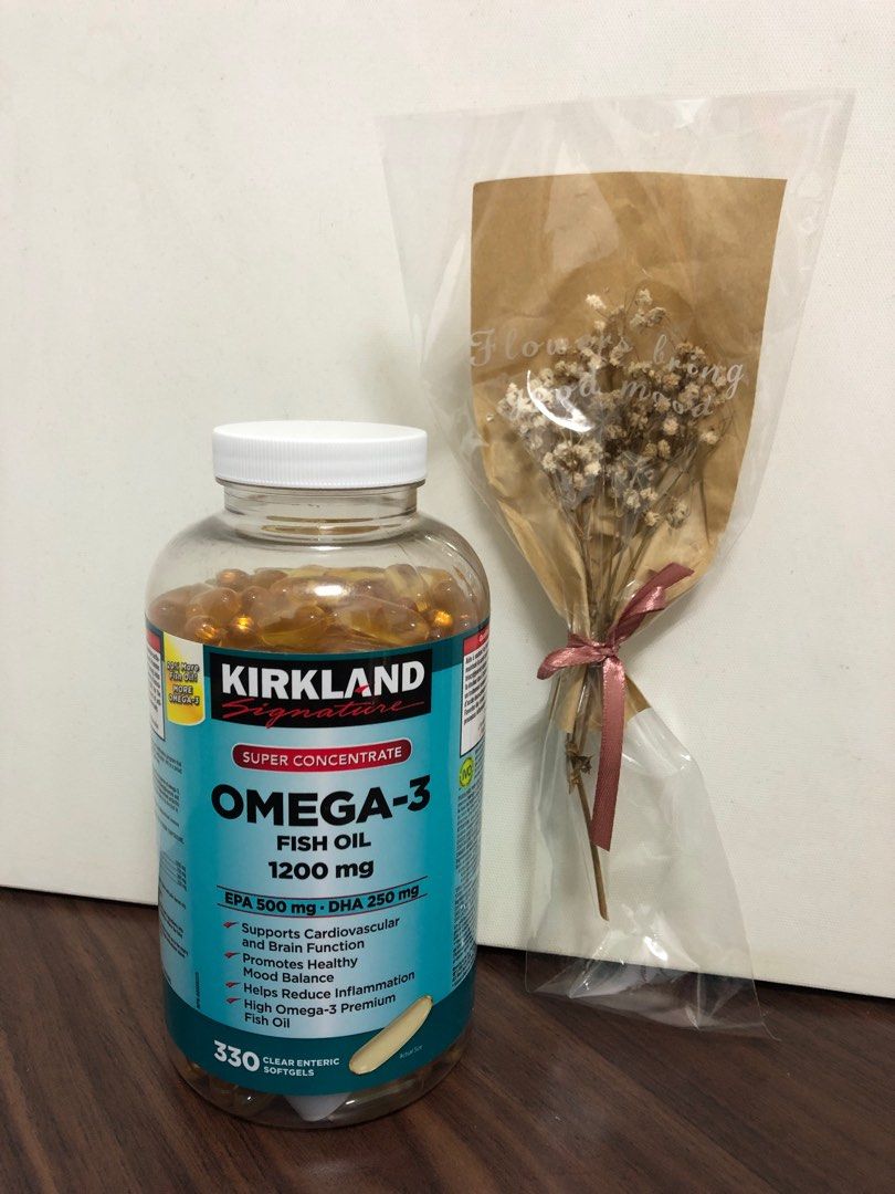 Kirkland super hotsell concentrate omega 3